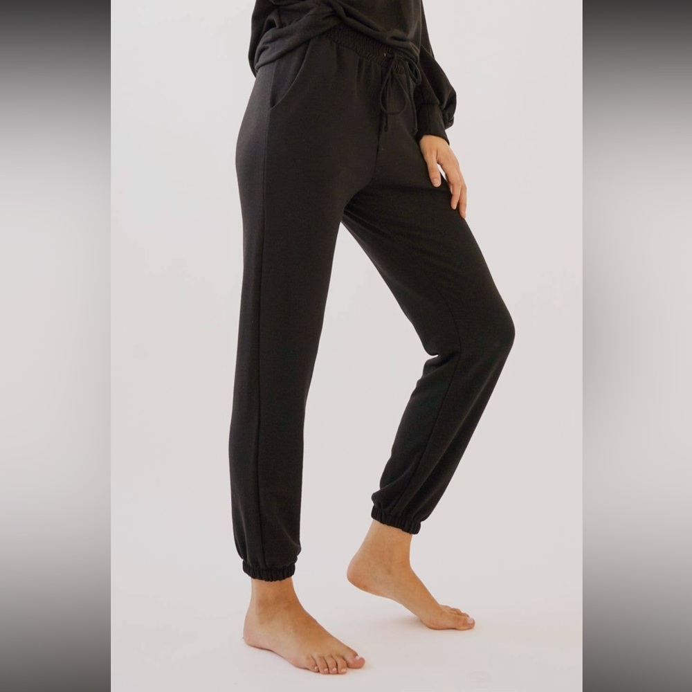🆕Sweatsuit Jogger Loungewear Terry Set Black S, M & L Available - Picture 6 of 9